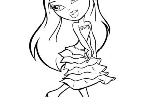 Раскраска братз