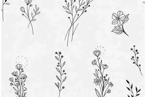 Наброски растений