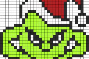 Елка по клеточкам