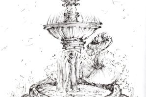 Эскиз фонтана