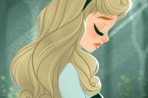 Принцесса аврора рисунок