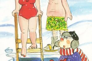 Рисунок на тему закаливание