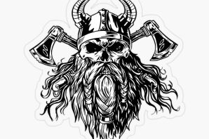 Шлем викинга рисунок