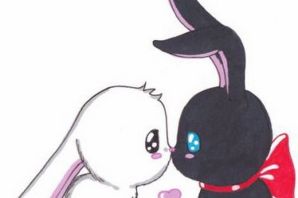 Зайка для срисовки