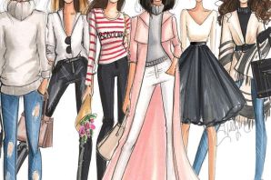 Рисунки одежды