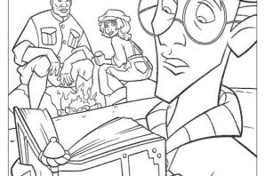 Лост китис раскраска