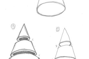 Конус раскраска