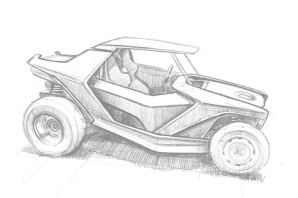 Багги рисунок