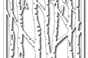 Трафарет березы