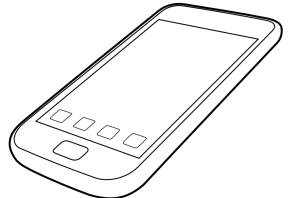 Раскраска смартфон