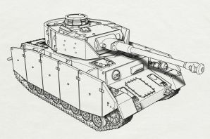 Эскиз танка