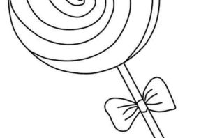 Карамелька раскраска