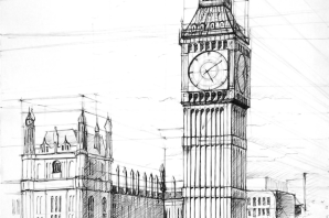 Эскиз биг бена