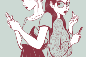 Рисунок двух людей