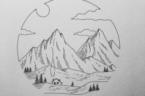 Несложный пейзаж