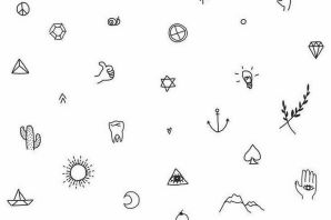 Маленькие простые рисунки