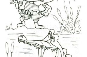 Раскраска айболит