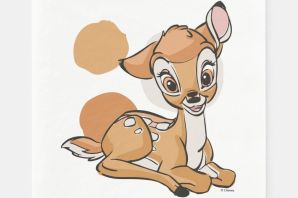 Рисунок бэмби