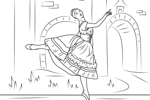 Рисунок на тему театр