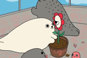 Тюлень для срисовки