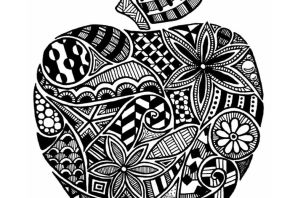 Натюрморт гелевой ручкой