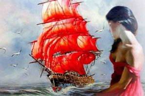 Алые паруса иллюстрации