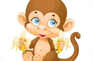 Мартышка рисунок