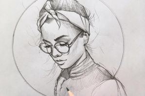 Скетчи красивые