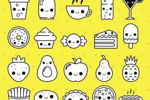 Раскраска живая еда