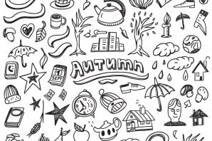 Наклейки раскраска