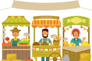 Базар рисунок