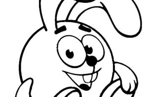 Раскраска кроша