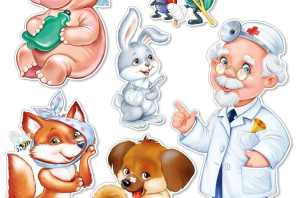 Айболит рисунок для детей