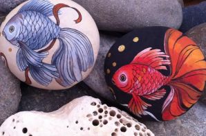 Рисунки на камнях