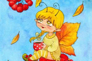 Детский рисунок октябрь