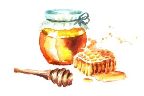 Мед рисунок