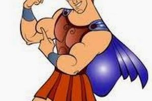 Силач рисунок