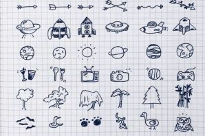 Эскизы ручкой легкие