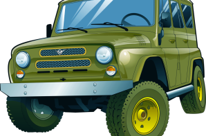 Рисунок уазик