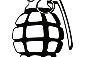 Нарисованная бомба