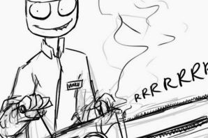 Охранник рисунок