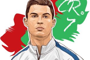 Криштиану роналду рисунок