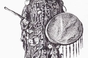 Шаман раскраска