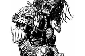 Хищник рисунок