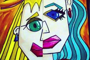 Стиль рисования кубизм