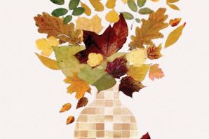 Осенний букет рисунок