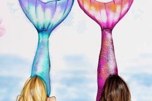 Легкие рисунки для подруг