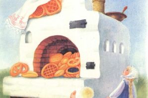 Русская печка рисунок