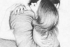 Рисунок объятий