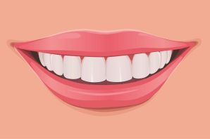 Рисунок рта с зубами